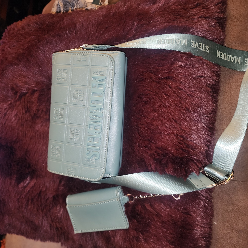 Steve Madden Teal Crossbody Bag